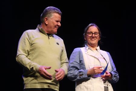 PODELITEV ŠPORTNICA IN ŠPORTNIK LETA 45 FOTO LJUBO VUKELIČ